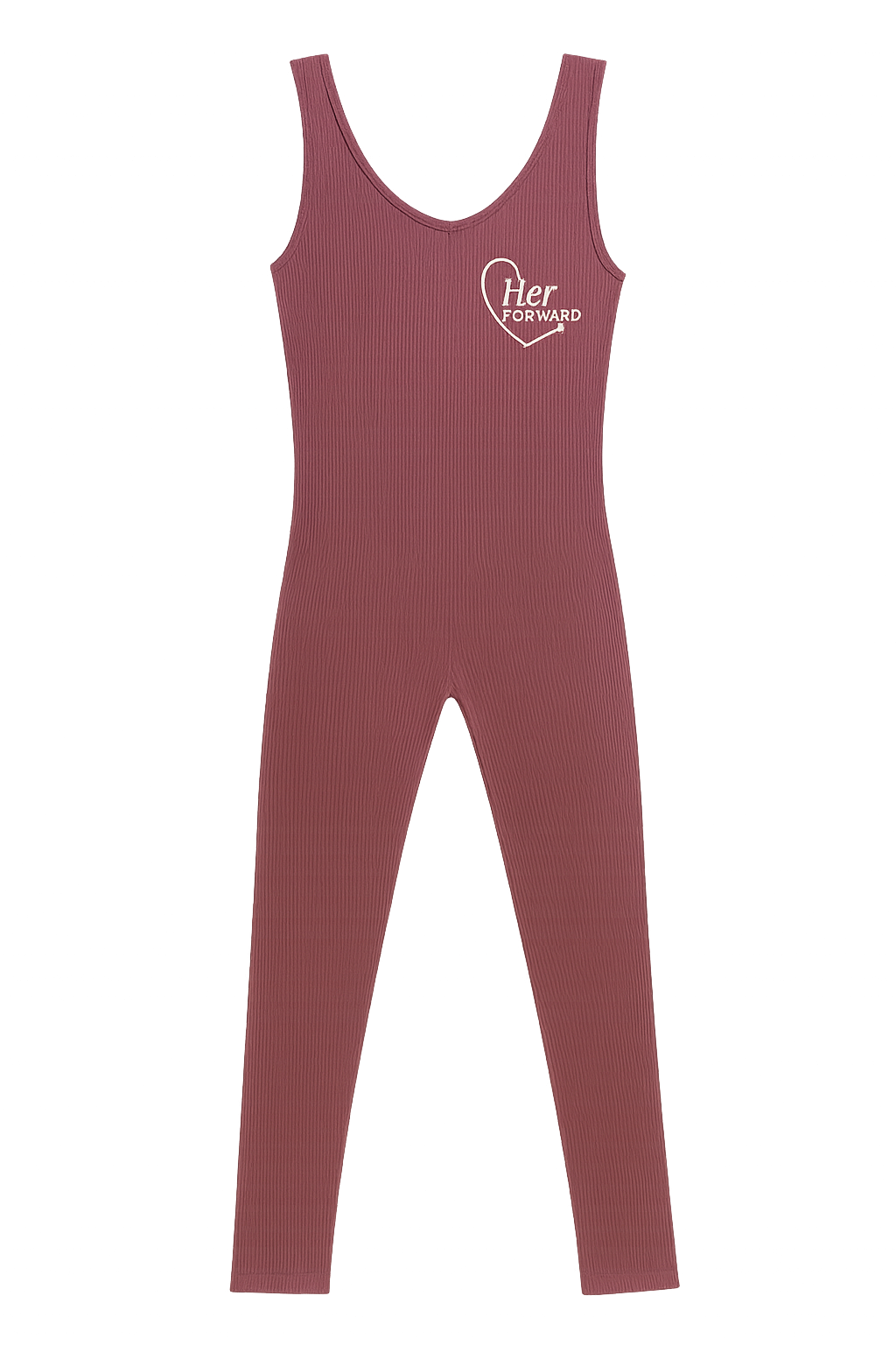 1pc Ribbed Body Suit
